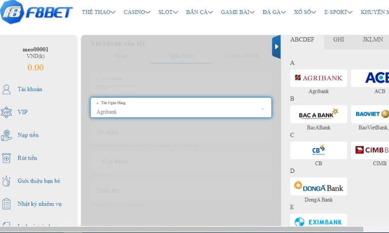 Hiểu rõ quy trình rút tiền F8bet giúp tiết kiệm thời gian